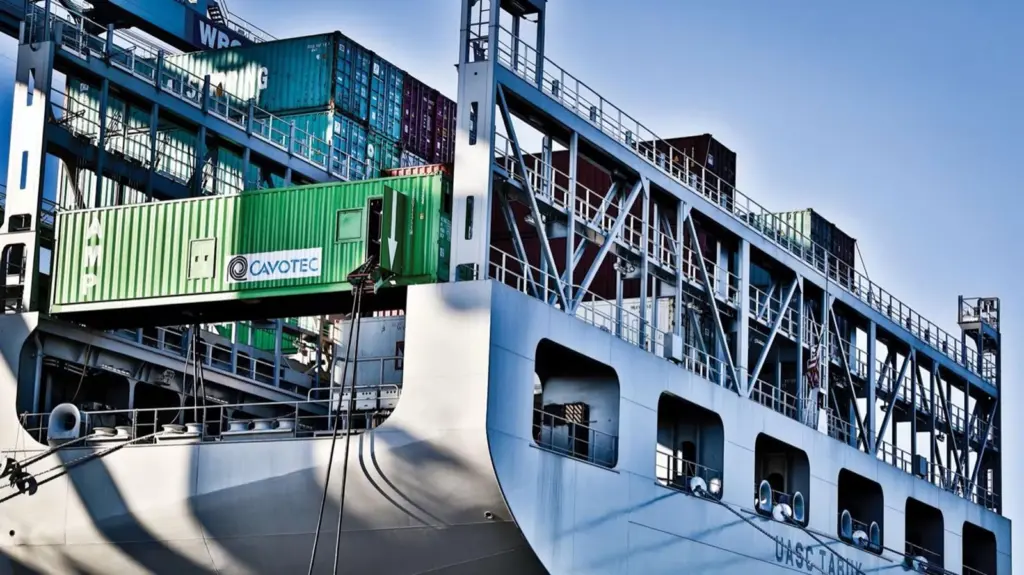 Cavotec shore power system
