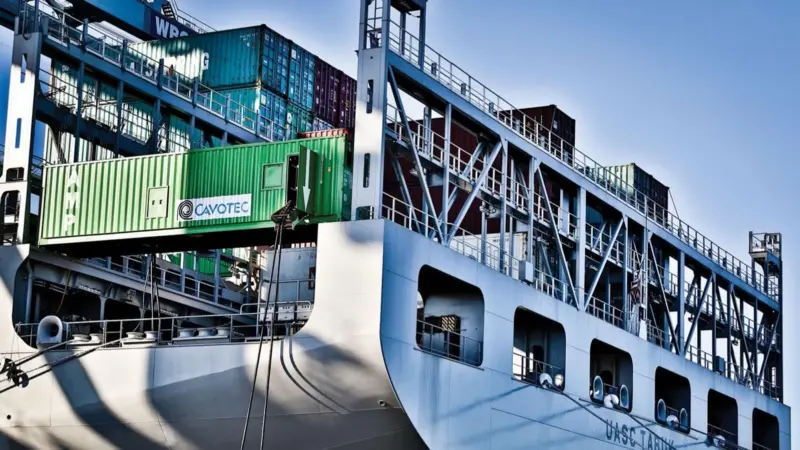 Cavotec shore power system