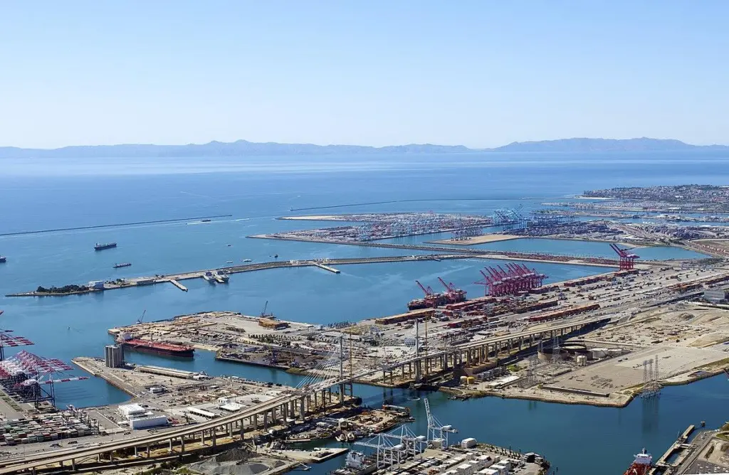 The Port of Long Beach