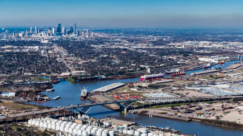 The Port of Houston and Houston Ship Channel