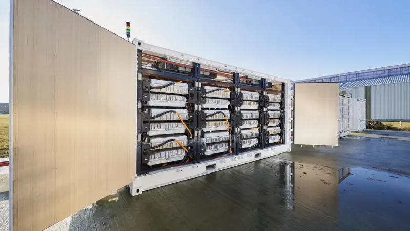 Inside an E-STOR system by Connected Energy