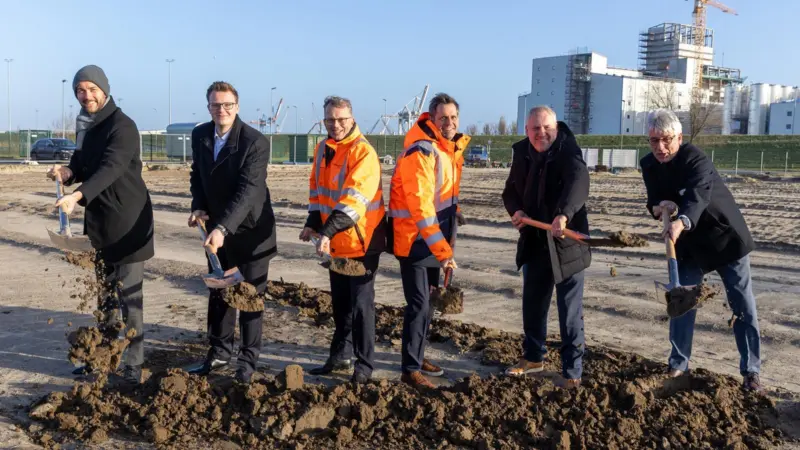 Ground-breaking ceremony for the new green hydrogen plant in Brake