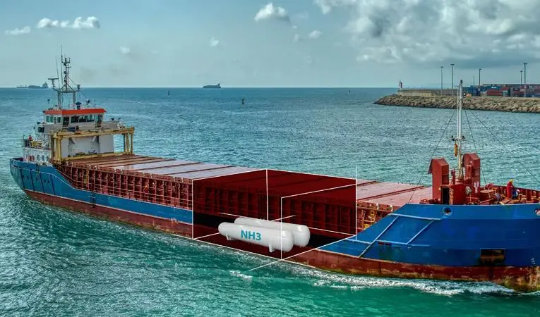 Ammonia as a bunker fuel