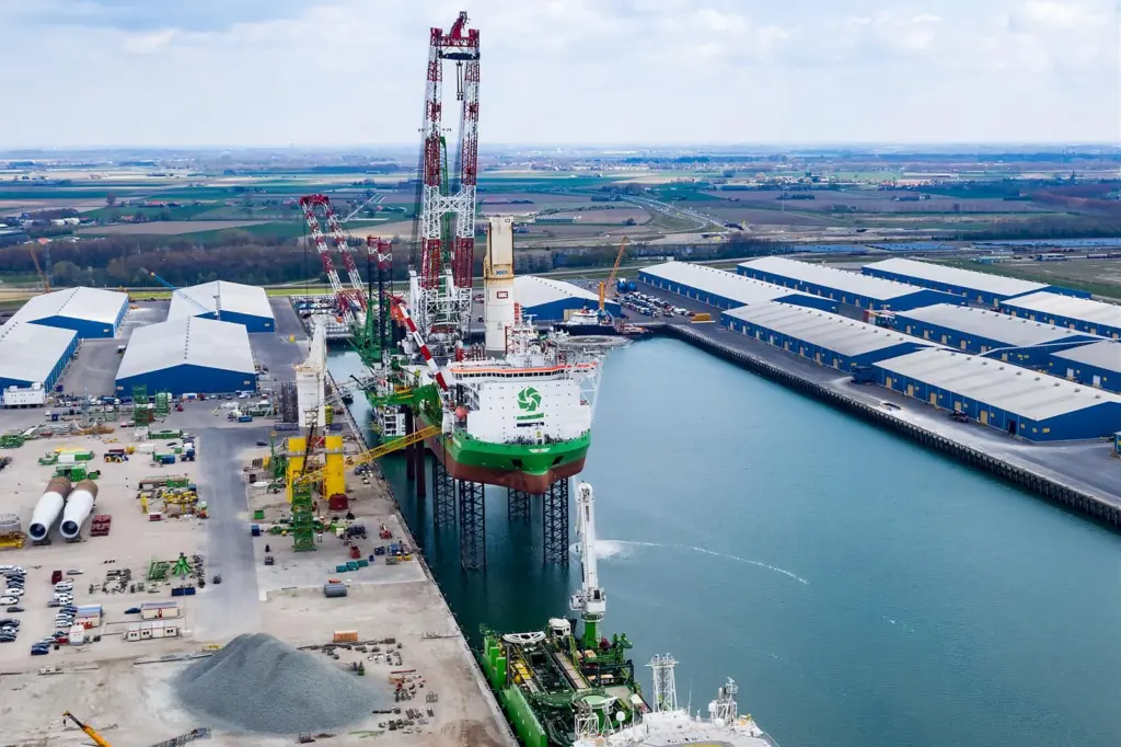 DEME’s offshore base in Vlissingen