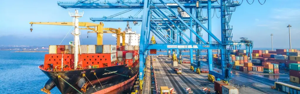 DP World's Constanta South Container Terminal in Romania