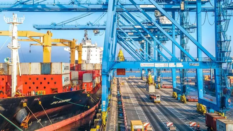 DP World's Constanta South Container Terminal in Romania