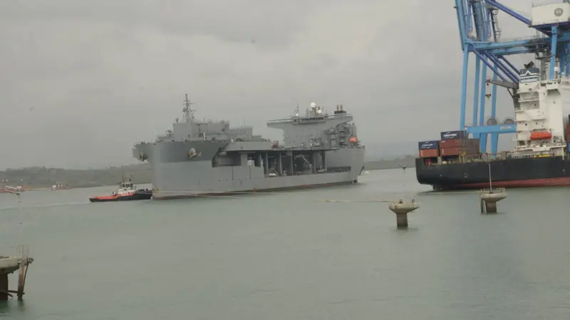 Vessels at the Port of Mombasa