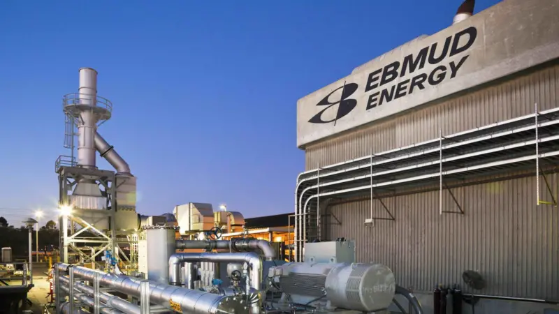 EBMUD renewable energy plant