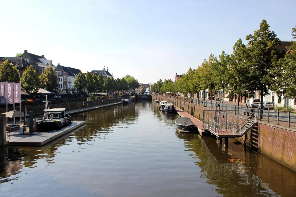 A canal in Breda, the Netherlands