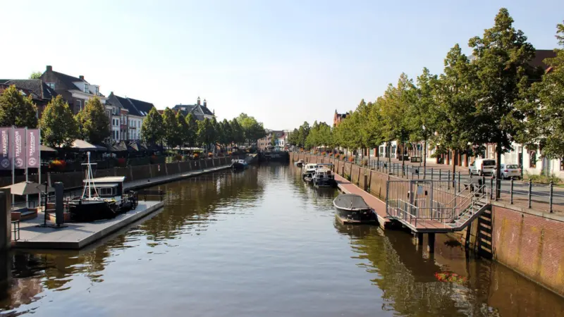 A canal in Breda, the Netherlands