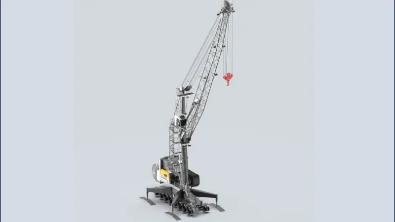 Liebherr LHM 280 electric crane