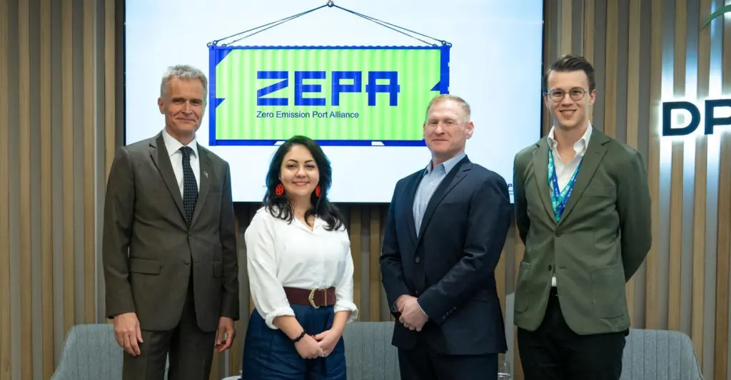 Members of ZEPA at its launch at COP 28