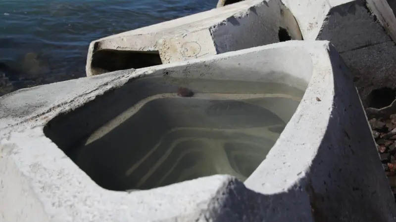 A close up of a Coastalock unit at Lyttelton