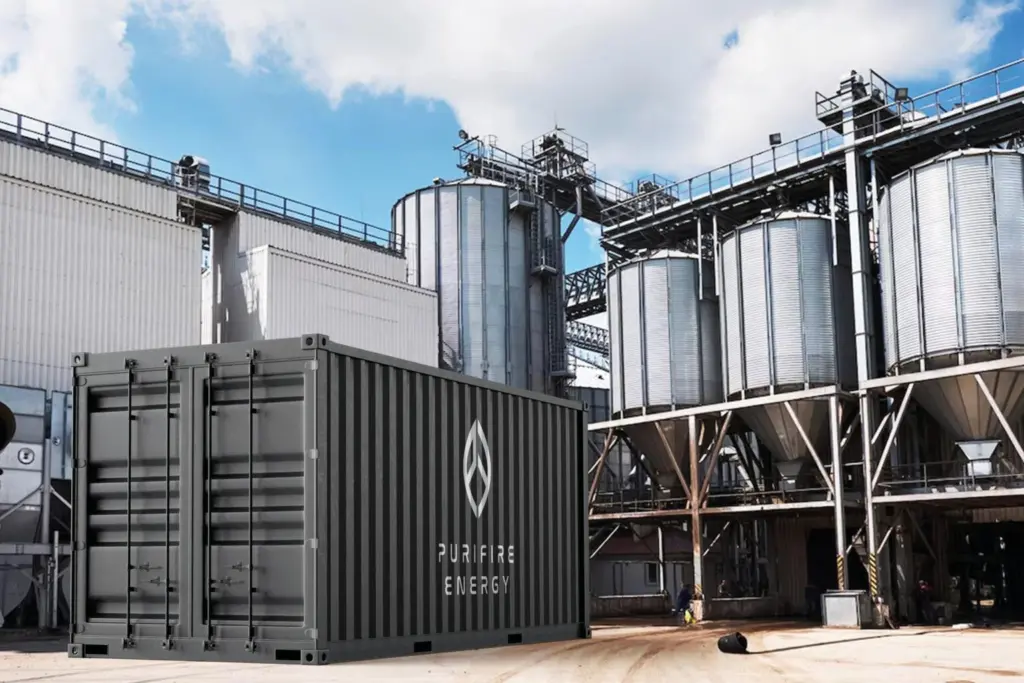 A picture of PuriFire’s hydrothermal gasification technology