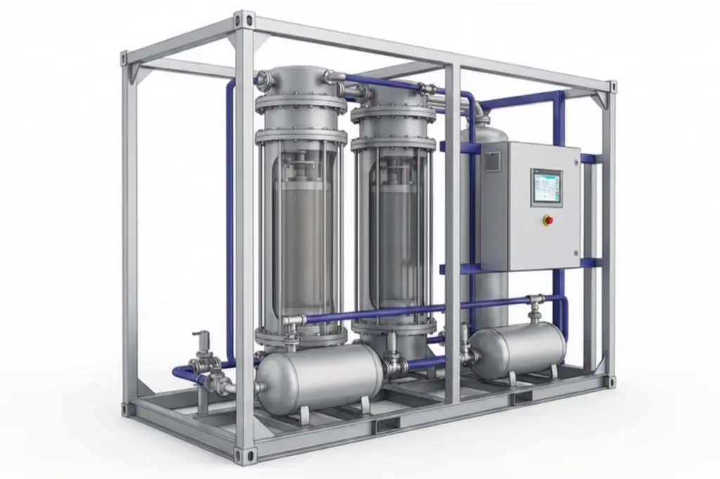 The Spiral Hydrogen patent-pending hydrogen electrolyser