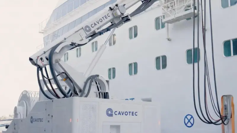 Cavotec PowerMove shore power system