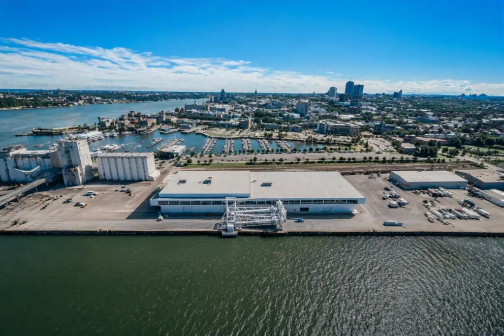 An image of the T30 berth at Port of Québec