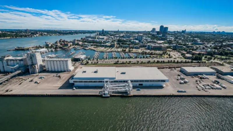 An image of the T30 berth at Port of Québec