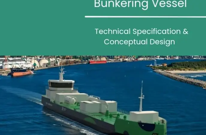 Image showing a methanol bunkering vessel