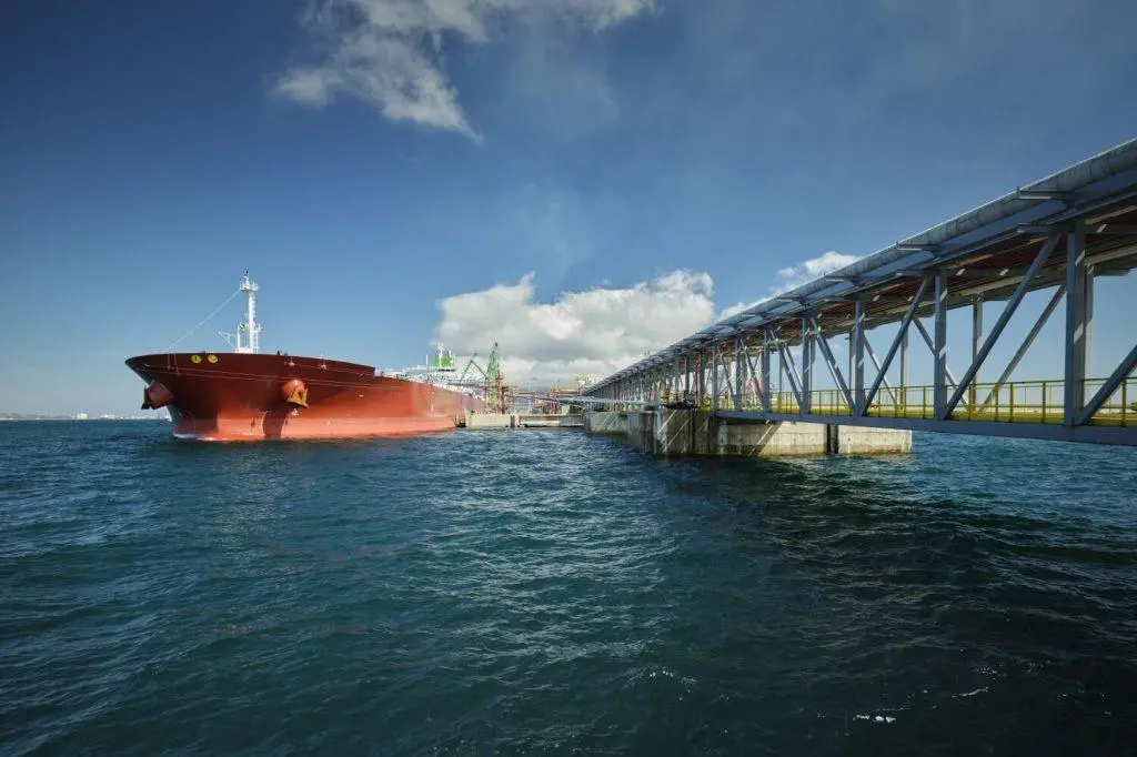 A vessel at berth at Algeciras