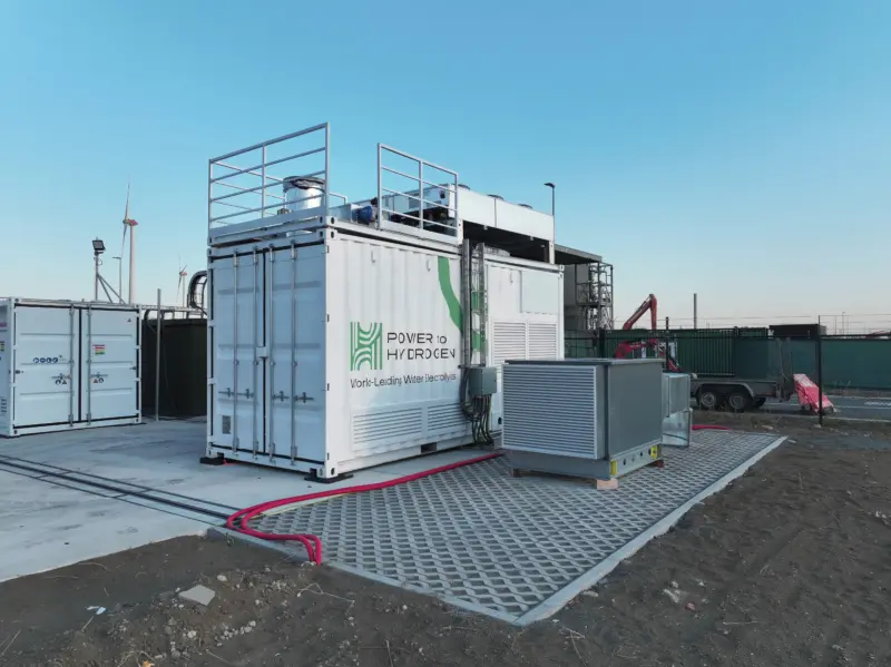 H2 electrolyser at the Port of Antwerp-Bruges