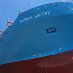 Maersk Halifax hull