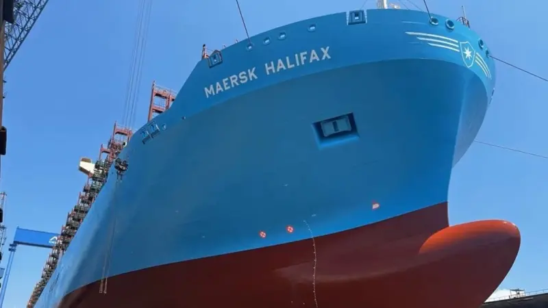 Maersk Halifax hull