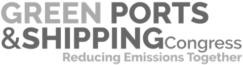 Green Ports & Shipping Conference Logo in Greyscale