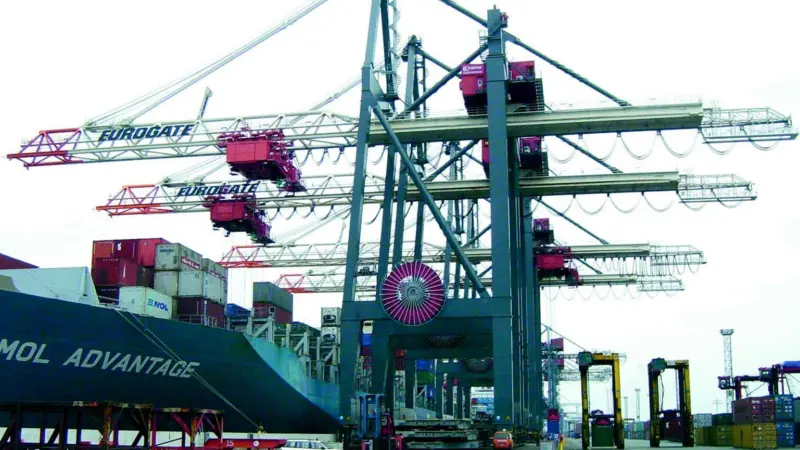 Kalmars STS crane