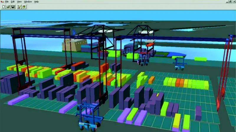 Kalmars simulation software