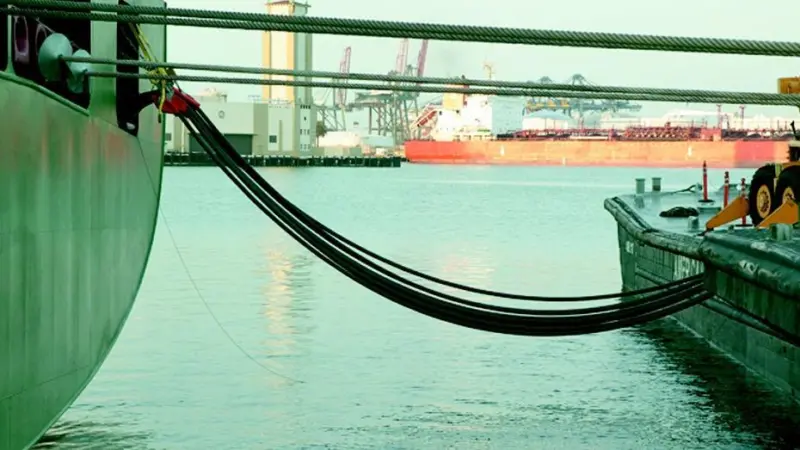Cold ironing: power the ships from the shore, or a barge