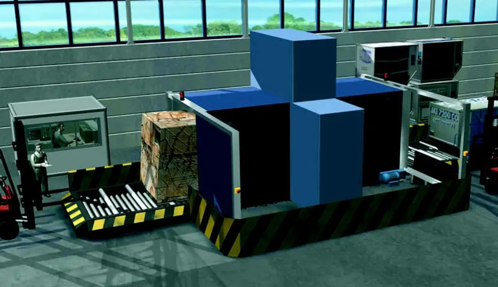HI-SCAN 250250: can penetrate up to 200 mm of steel