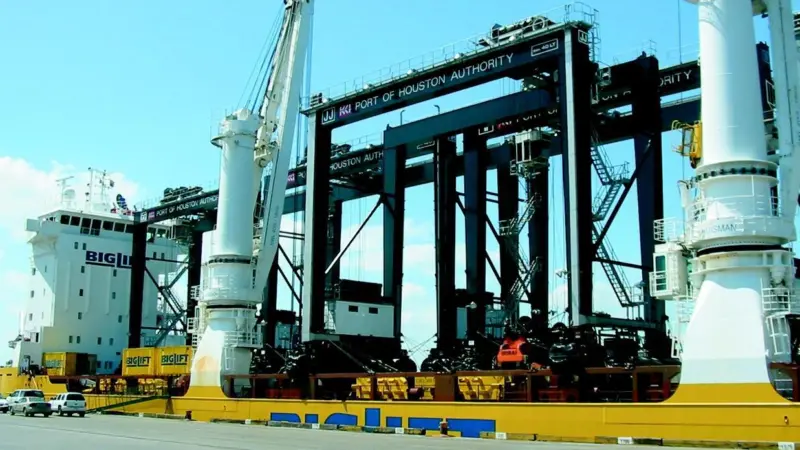 RTGs arriving at Houston
