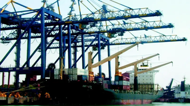 P&O Ports JNPT terminal and its Chennai (pictured) box facilities face congestion problems but meanwhile the company is spreading its wings in India signing up a new container/ multipurpose concession at Kulpi, 45 miles downriver from Kolkat...