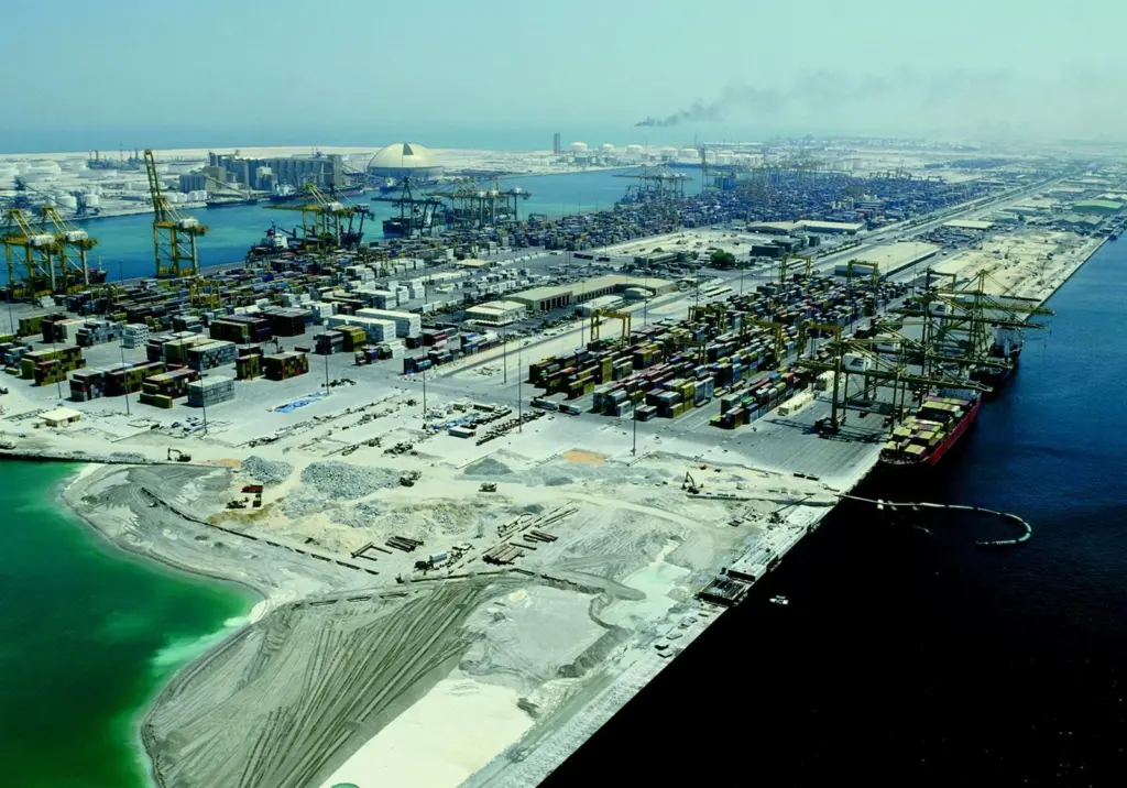 Jebel Ali Free Zone is built around Dubai Port Authoritys Jebel Ali terminal