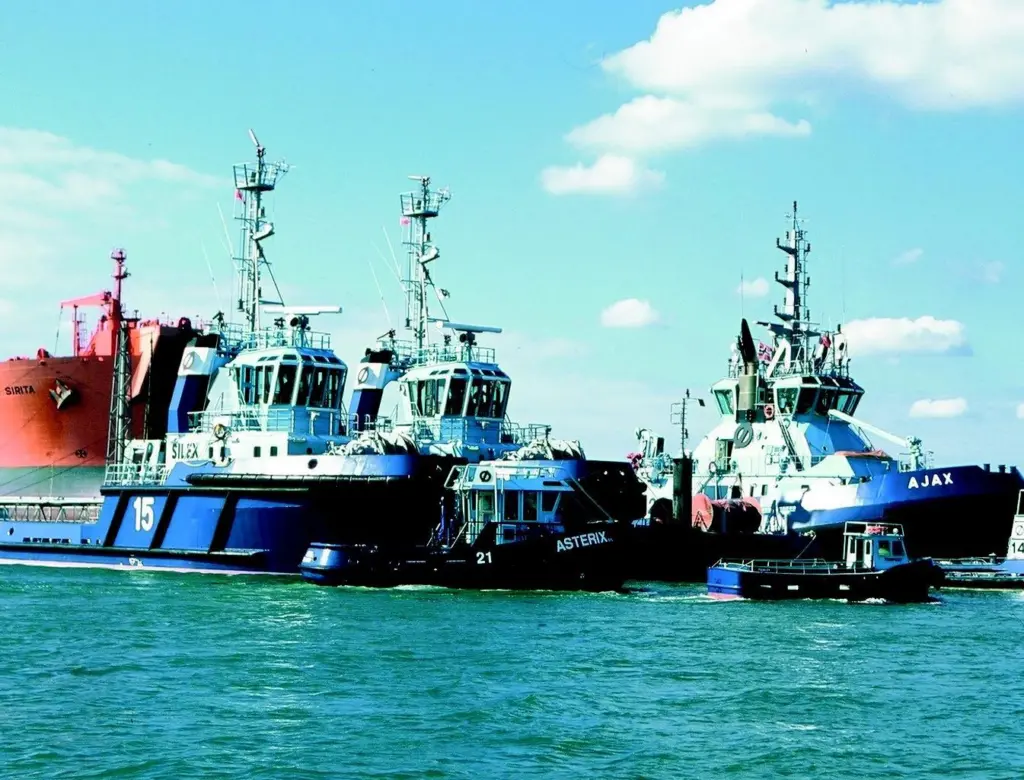 Larger, more powerful versions of these conventional harbour tugs will be required to work at offshore LNG terminals