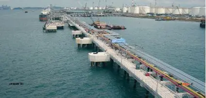 Fuelling expansion: the rising cost of oil prompted Tankstore to extend its Singapore jetties