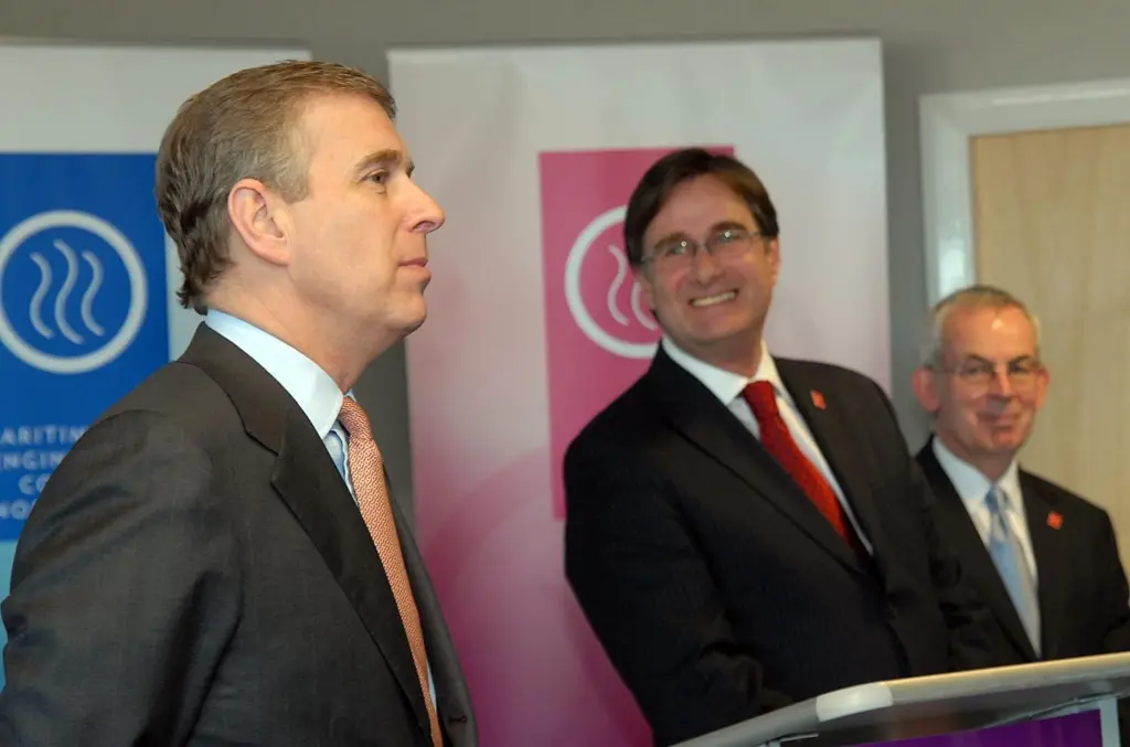 Port Strategy: HRH the Duke of York opens the centre in the UK's north west
