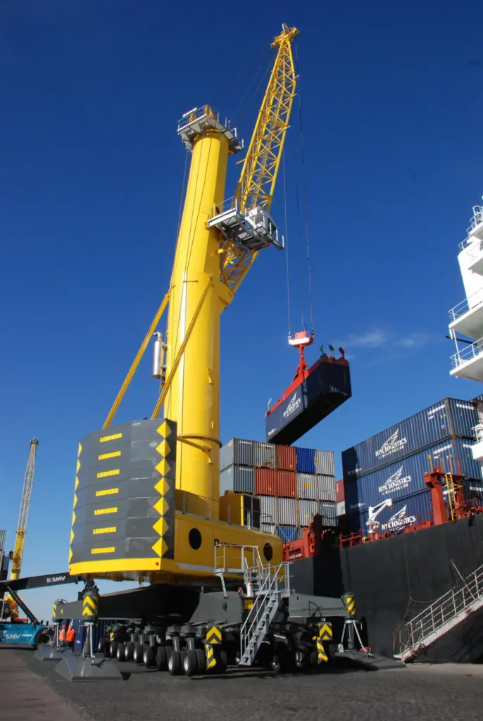 Port Strategy: Crane manufacturer has broken into the South American market
