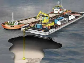 deeper zones of the harbour will be capped