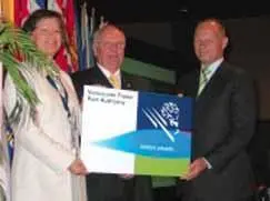 Sarah Morgan-Silvester, Gordon  Houston and Jan Fransen.