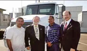 The new office co-ordinates the sale or lease of the clean trucks.