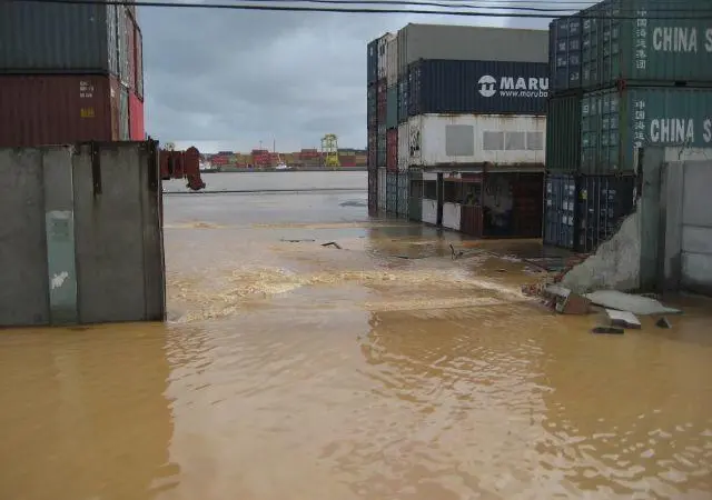 Port Strategy: Brazilian port is swamped by unseasonal high waters