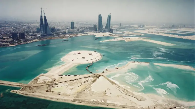 Port Strategy: The big four dredging companies are tied up in large-scale projects, such as those in Bahrain (pictured)