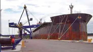 A TKF Ship loader similar to the CIBT unit