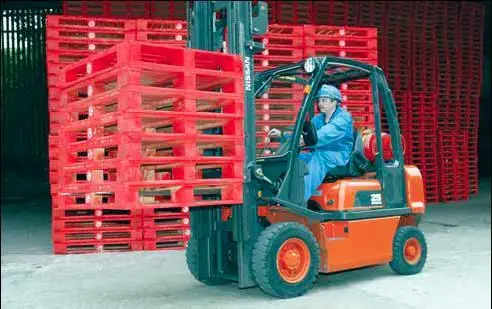 One of the benefits the pallet pool offers is economics of scale in the collection of pallets
