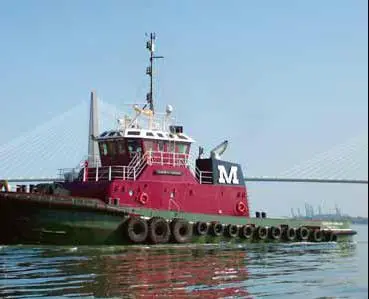 Moran Charleston's tug boat Elizabeth Turecamo
