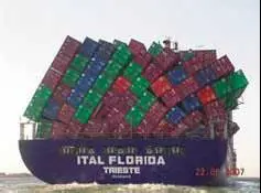 Increased storm surges will effect cargo ships.