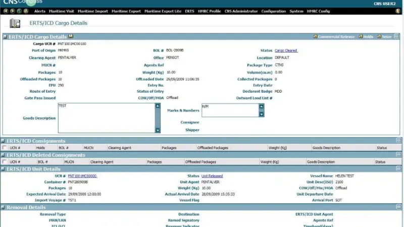 Port Strategy:CNS Compass give the opportunity to create more functionality