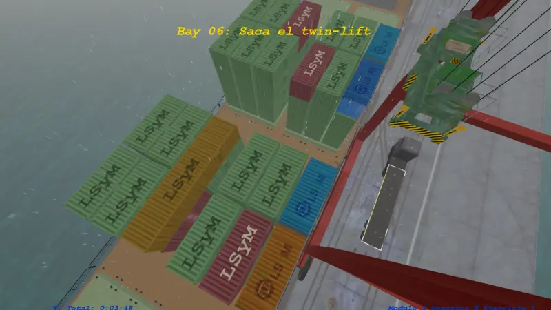 Port Strategy: 3D graphics and lateral vision make the Valencian experience 'real'
